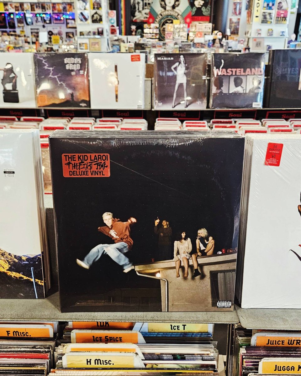 The deluxe edition of <a href="/thekidlaroi/">laroi</a>'s debut studio album, "The First Time," is available now on 2LP vinyl via @columbiarecords!

Get it here: bit.ly/4lmF7fn