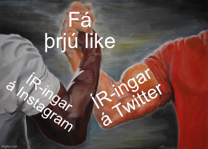 Bjarki Sigurðsson (@bjarki_sigurdss) on Twitter photo 