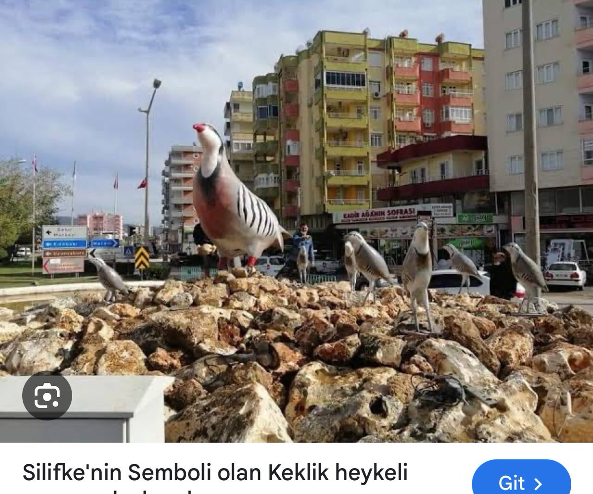 Silifkemdeki keklik heykelinin değerini anladığımız vakitlerdeyiz