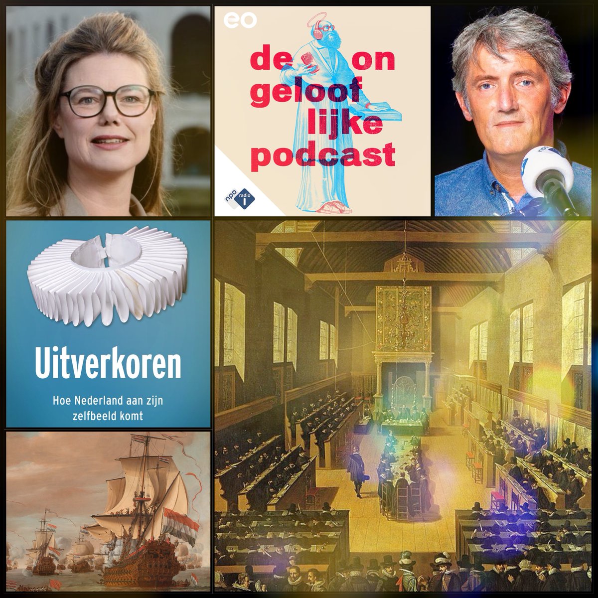 🎙Nieuwe Ongelooflijke Podcast!🇳🇱 

Wij Nederlanders zijn vrij, tolerant en verlicht!
Maar klopt dat zelfbeeld wel?

@JannaStegeman fileert de Nederlandse en protestantse geschiedenis in haar boek. Maar was het echt zo slecht? En wat houd je nog over?
🔗eo.nl/podcast/de-ong…