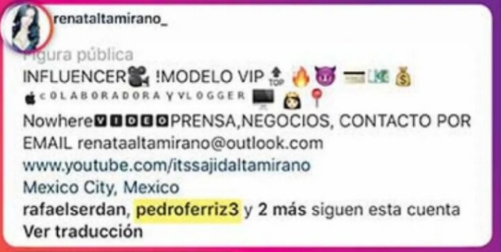 ¿No que no conocías a Renata? <a href="/pedroferriz3/">PEDRO FERRIZ</a>