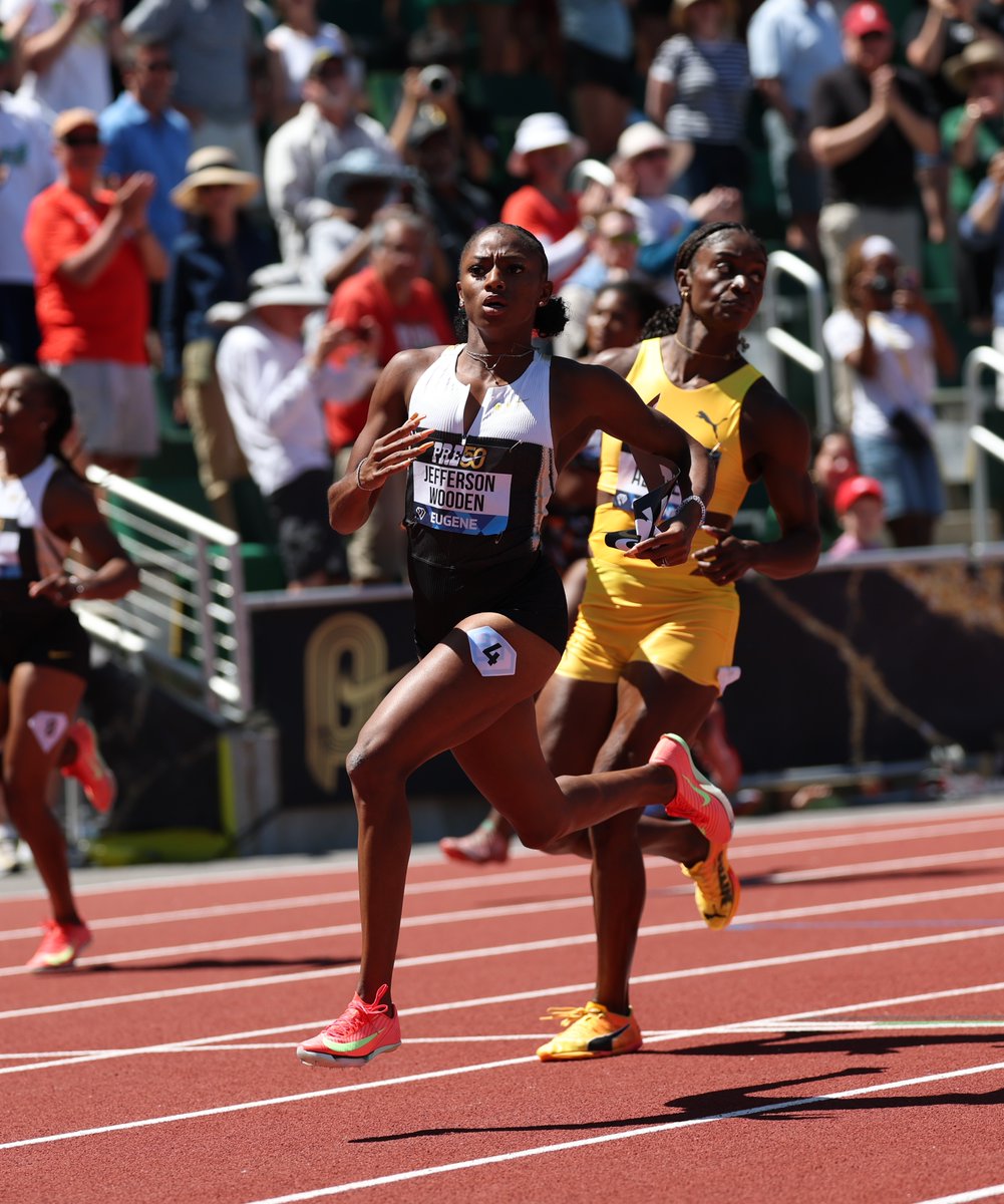 DyeStat (@dyestat) on Twitter photo MJW DELIVERS BIG
In a rematch of the Paris Olympic final, Melissa Jefferson-Wooden beats Julien Alfred in the women's 100m at #Pre50 in 10.75.
📸: <a href="/lhanndowns/">Logan Hannigan-Downs</a> for <a href="/Diamond_League/">Wanda Diamond League</a> AG MJW DELIVERS BIG
In a rematch of the Paris Olympic final, Melissa Jefferson-Wooden beats Julien Alfred in the women's 100m at #Pre50 in 10.75.
📸: <a href="/lhanndowns/">Logan Hannigan-Downs</a> for <a href="/Diamond_League/">Wanda Diamond League</a> AG