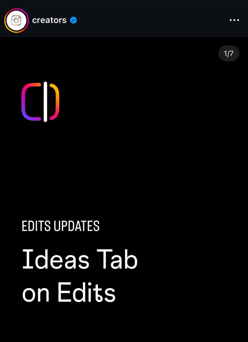 「ネタがあっても形にできない…」
そんな人に朗報。

インスタの新機能「Ideasタブ」

・音源に直接メモが残せる
・完了したネタは“Done”に
・色分け＆並び替えで整理も簡単
・同じ音源を使ったリールも一覧で見れる

インスタ内で企画から管理まで完結できる。
来週さらにアプデあるらしい。