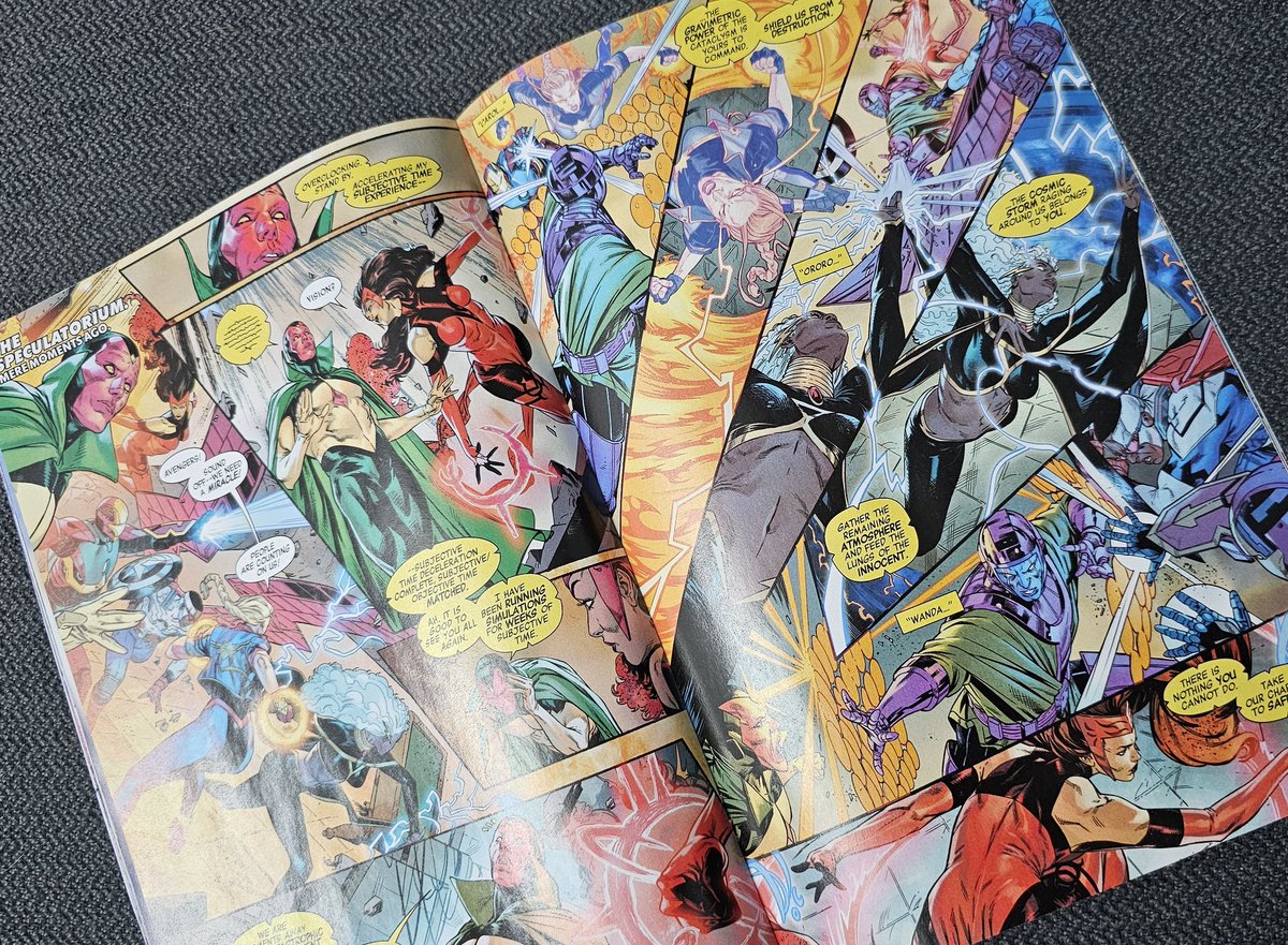 Farid_KrK's tweet image. After I wrap up my run on Avengers, I need to retire from drawing a team book for YEARS!! I'm sooo exhausted...