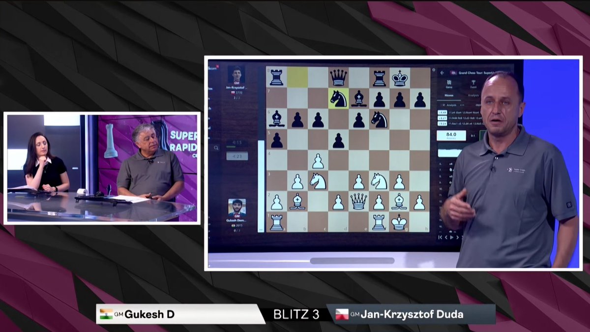 POSTGAME DAY 4: Magnus IGNITES!
Join GMs Yasser Seirawan &amp; Evgenij Miroshnichenko, and IM Nazi Paikidze for the explosive action from today's games.
grandchesstour.org/news/postgame-…
#grandchesstour