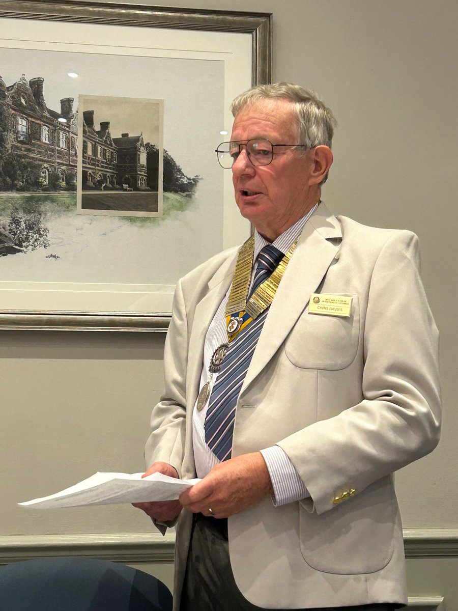 July marks the beginning of the new Rotary year!
Warmest congratulations to our new Club President, Chris Davies!
We also take this opportunity to sincerely thank Richard Plumtree for his leadership over the past year - your contributions have been truly appreciated!