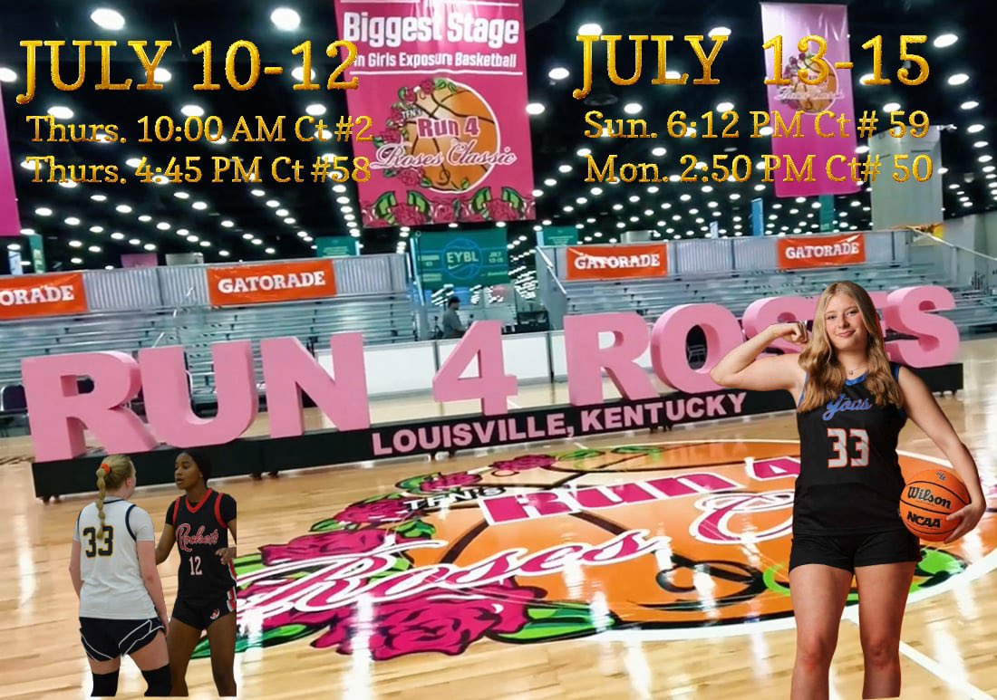 Sarah Yarnell (@sarahyarnell33) on Twitter photo So excited for Run 4 Roses Classic and Championship with <a href="/TNTrottersSmith/">TN Trotters 2027</a> Here is my schedule for the first few days! So excited for Run 4 Roses Classic and Championship with <a href="/TNTrottersSmith/">TN Trotters 2027</a> Here is my schedule for the first few days!