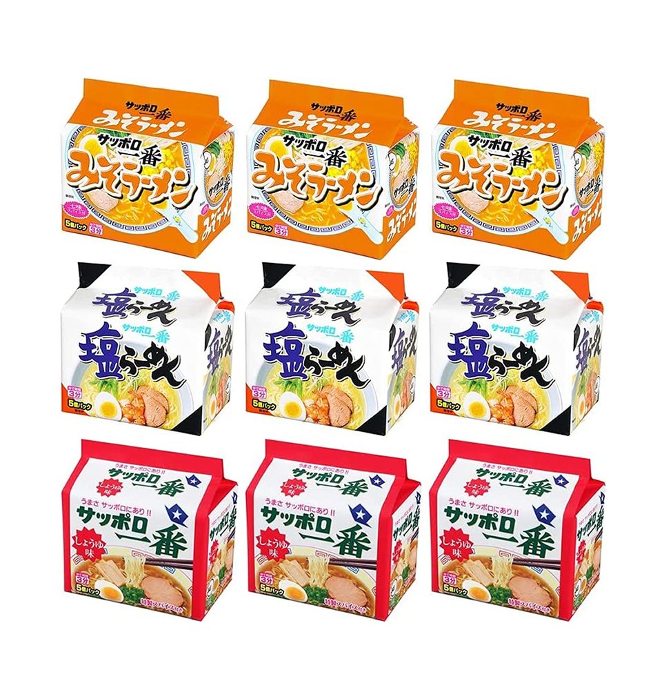 サッポロ一番 5食×6個を抽選でプレゼント🌟
味選びするのも楽しいセット♪塩味は野菜入れるとマジで優勝！

・応募方法
1.当アカウントをフォロー
2.この投稿をリポスト&amp;いいね
⌛7月9日 23:59締切

当選者には直接DMを送ります📨