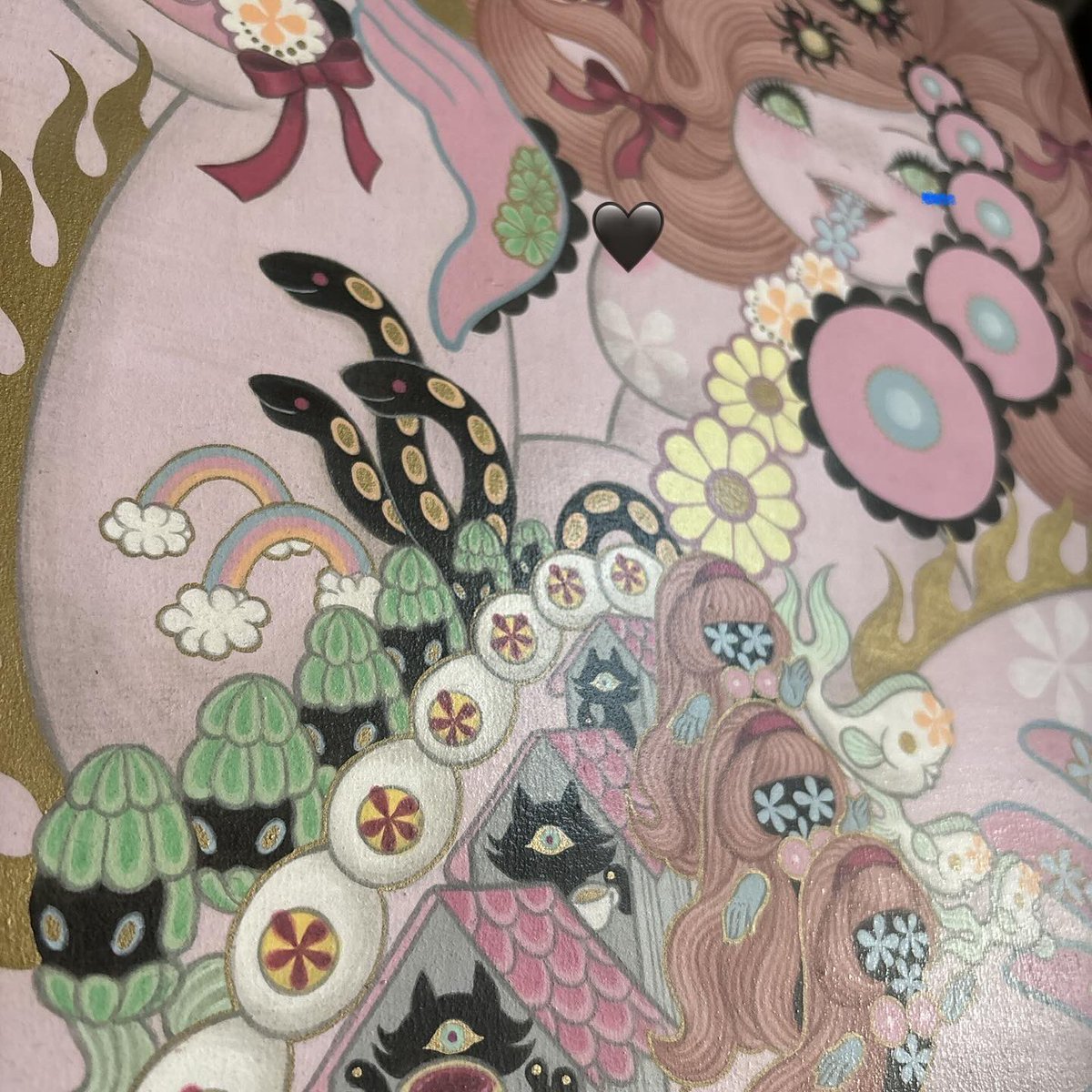 Junko Mizuno 水野純子 (@junko_mizuno) on Twitter photo Birth of Paradise (2025) 🐍
Now on view at <a href="/gallerynucleus/">Gallery Nucleus</a> as part of GOKURAKU / Paradise show!
A woman in the bliss of creation—birthing snakes, trees, eggs, buildings, fish, and humans.
Print available 👉🏼 gallerynucleus.com/events/1078
⏳ Show ends this Sunday—come see it in person! Birth of Paradise (2025) 🐍
Now on view at <a href="/gallerynucleus/">Gallery Nucleus</a> as part of GOKURAKU / Paradise show!
A woman in the bliss of creation—birthing snakes, trees, eggs, buildings, fish, and humans.
Print available 👉🏼 gallerynucleus.com/events/1078
⏳ Show ends this Sunday—come see it in person!