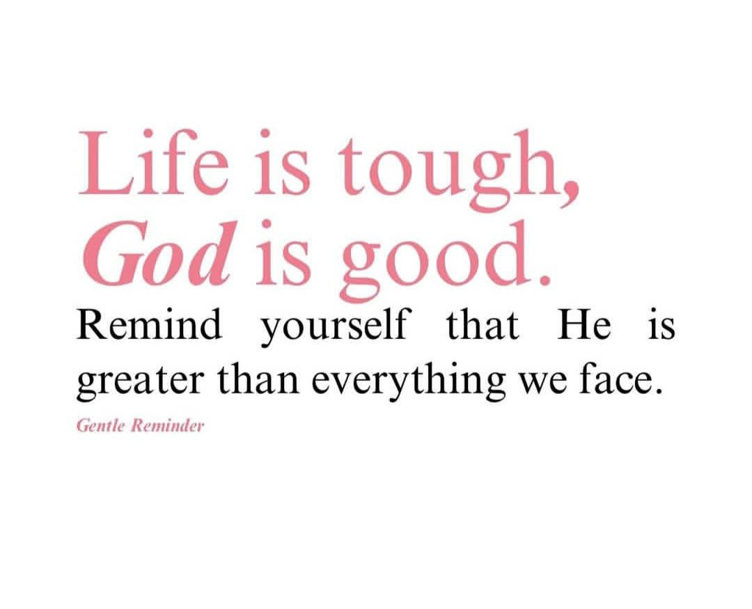 God is good
