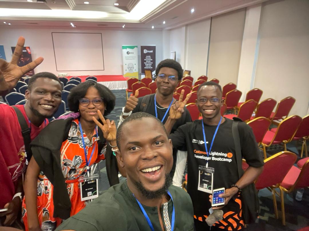 🔥 Day 2 of Bitcoin MasterMind was a success! Panels, presentations, and brilliant insights all day long 💡⚡Grateful for the energy, the knowledge shared, and the growing Bitcoin community!
Thanks to <a href="/BitcoinBenin/">₿itcoin ₿enin 🇧🇯</a> ,<a href="/planb_network/">Plan ₿ Network</a> ,<a href="/btcmastermind_/">BITCOIN MASTERMIND</a> ,<a href="/TrezorAcademy/">Trezor Academy</a> ,<a href="/IZIchange/">IZICHANGE</a>