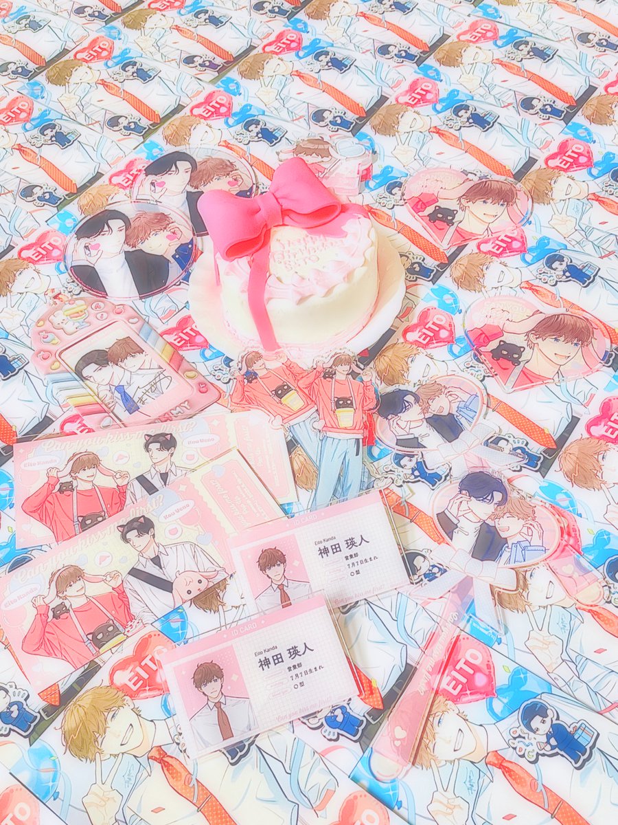 fujiyoshinano's tweet image. ·̩͙꒰ঌ ┈┈┈┈┈┈┈ ໒꒱·̩͙
𝟚𝟘𝟚𝟝.𝟘𝟟.𝟘𝟟 🎀 ᩚ
ℍ𝕒𝕡𝕡𝕪 𝔹𝕚𝕣𝕥𝕙𝕕𝕒𝕪
𝕂𝔸ℕ𝔻𝔸 𝔼𝕀𝕋𝕆 👔
·̩͙꒰ঌ ┈┈┈┈┈┈┈ ໒꒱·̩͙
おめᐢᴗ͈ ᴗ͈ᐢ💗
#おまキス
#お前のほうからキスしてくれよ
やまやで先生 @yamayade_yade