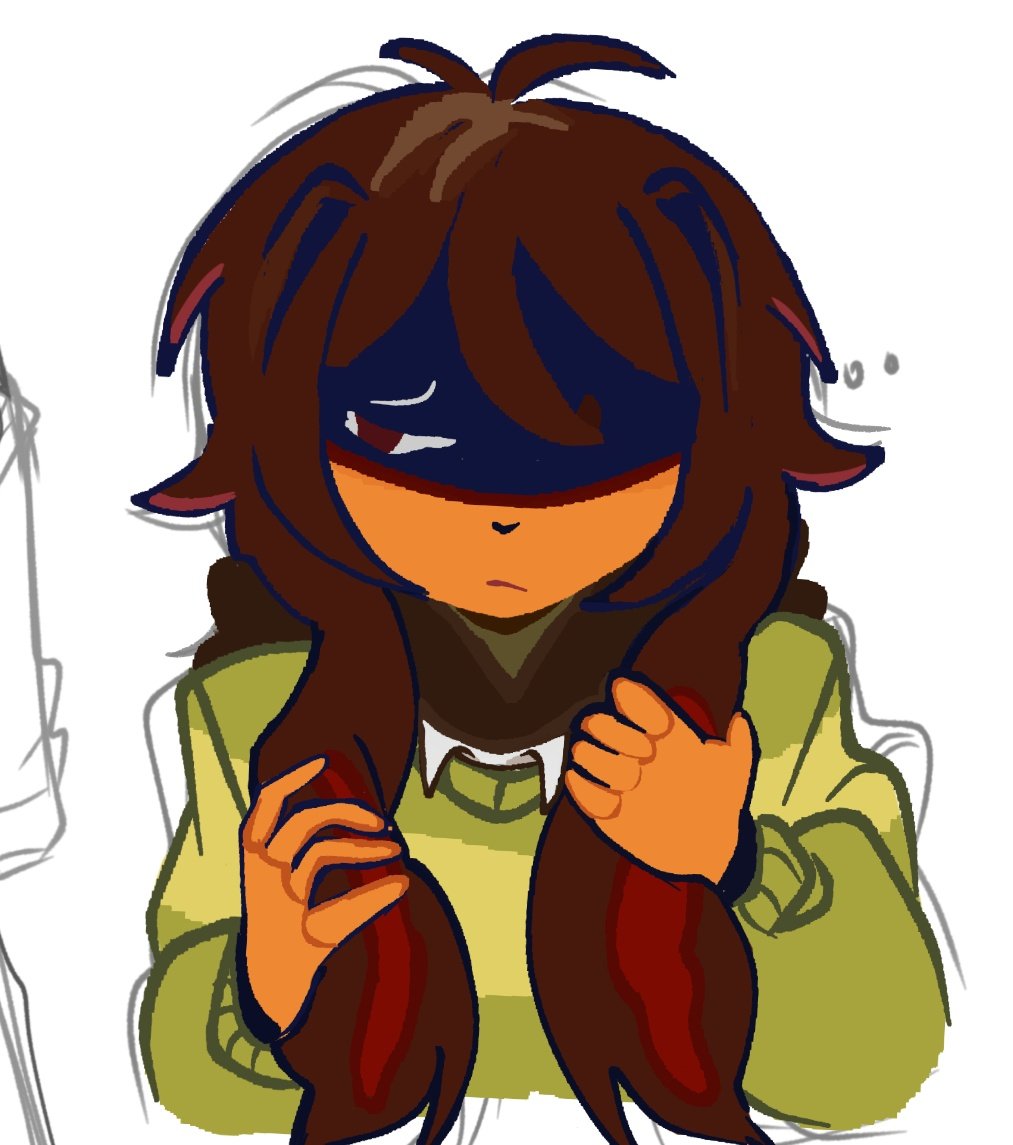 osadogling's tweet image. Since my alt is flopping, deltarune oomfs do you like this drawing 🥹
