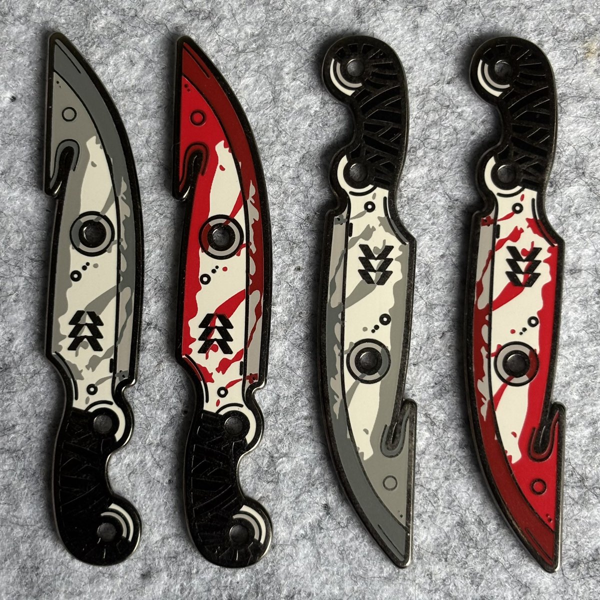 My Hunter knives are back and not only as a pin… necklaces are available now too!! These were a best seller and have been sold out for a few years now so I decided to remake them! Pre-order NOW to secure yours! etsy.com/listing/432992…