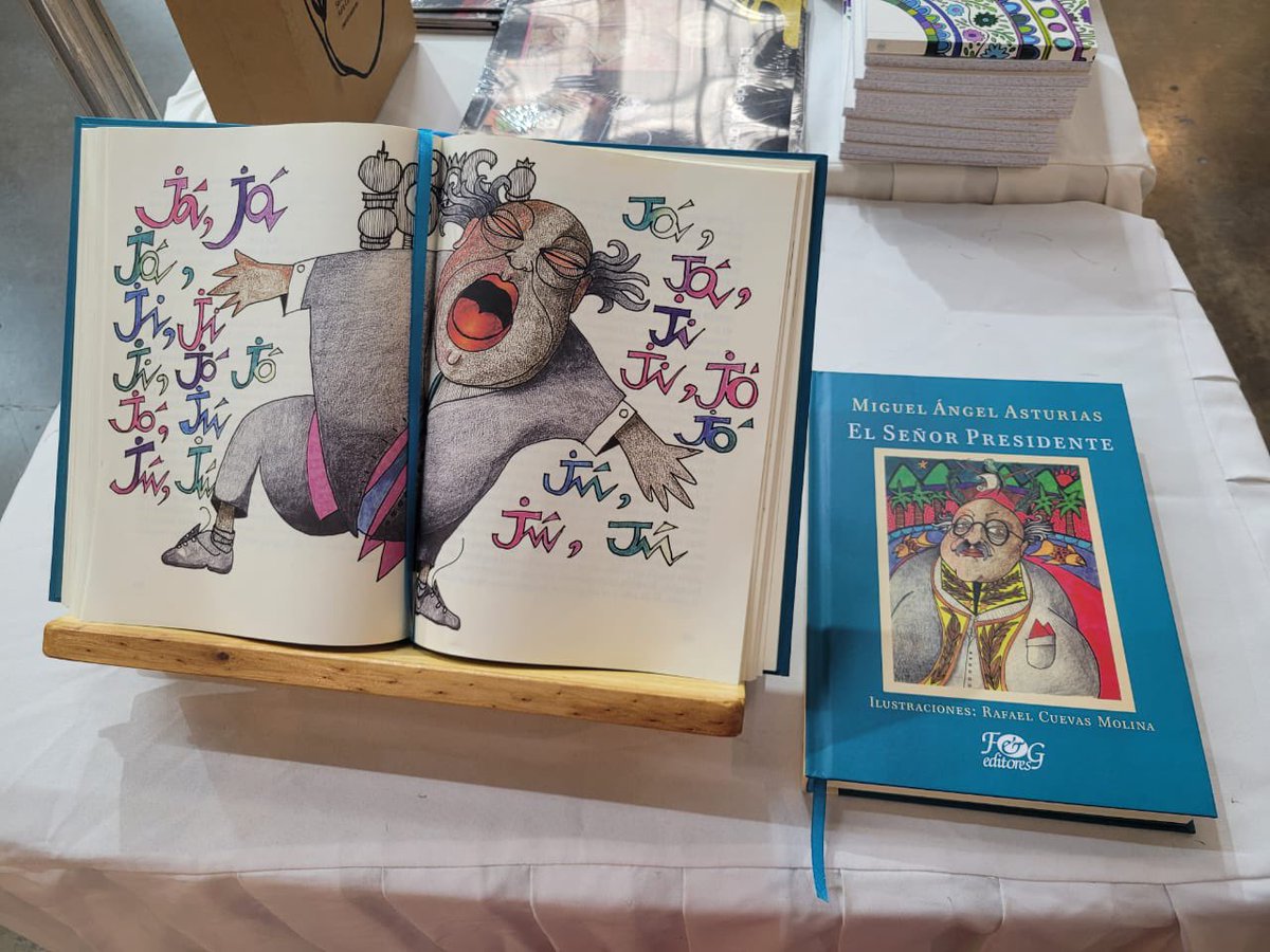 Cuando vengan a #Filgua2025, pasen por la #EsquinaFyGEditores y enamórense de las ediciones ilustradas de Miguel Ángel Asturias.