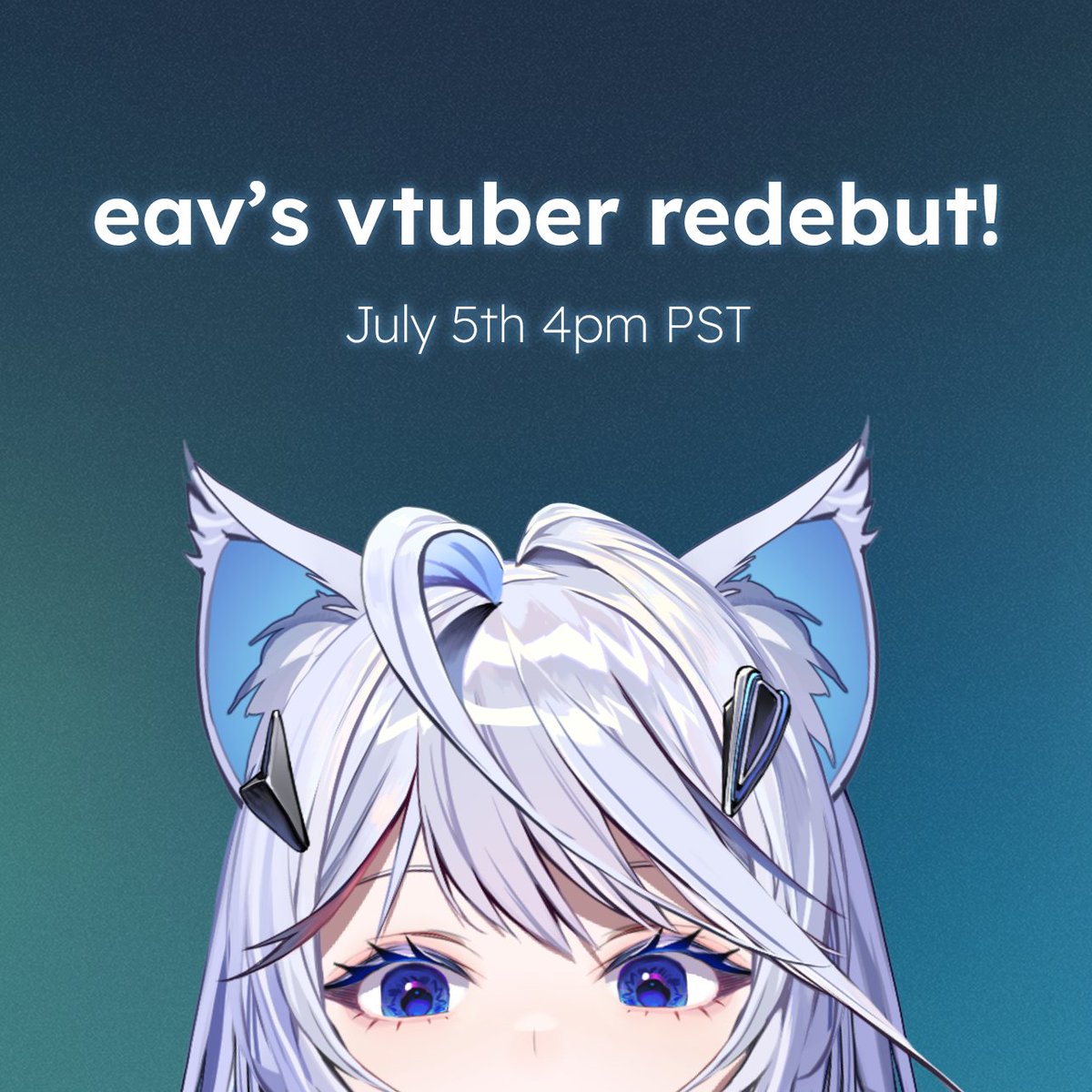 Going live with my redebut in 20 min! 🐺