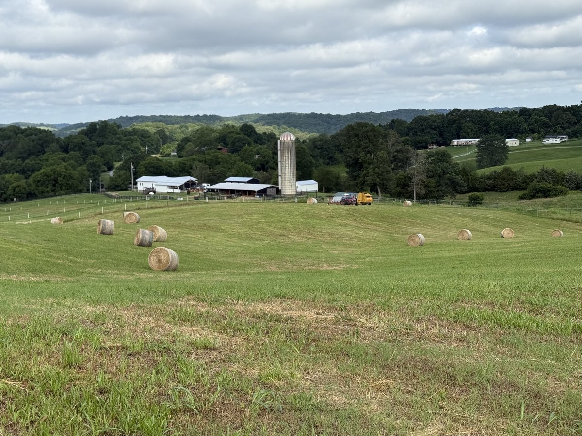 WCUCoachO's tweet image. Mowing done, Fence lines cleared,hay put up, outdoor arena planned & posted, 6Railroad ties moved for Planter beds, Back/Front porch cleaned, I am officially exhausted😳Back to my coaching job so I can rest!😂😂😂