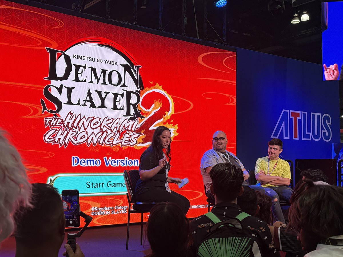 Tee/ThatsITLA (@thatsitla) on Twitter photo Demon Slayer 2-The Hinokami Chronicles video game. On stage with the voice actors for Gyokko (Brent Mukai) & Tanjiro (Zach Aguilar). Zach got his start when he won the Bang Zoom Ent. voice acting competition <a href="/AnimeExpo/">Anime Expo</a> in 2014. <a href="/DemonSlayerUSA/">Demon Slayer: Kimetsu no Yaiba (English)</a> <a href="/SEGA/">SEGA</a> #animeexpo #sega #DemonSlayer Demon Slayer 2-The Hinokami Chronicles video game. On stage with the voice actors for Gyokko (Brent Mukai) & Tanjiro (Zach Aguilar). Zach got his start when he won the Bang Zoom Ent. voice acting competition <a href="/AnimeExpo/">Anime Expo</a> in 2014. <a href="/DemonSlayerUSA/">Demon Slayer: Kimetsu no Yaiba (English)</a> <a href="/SEGA/">SEGA</a> #animeexpo #sega #DemonSlayer