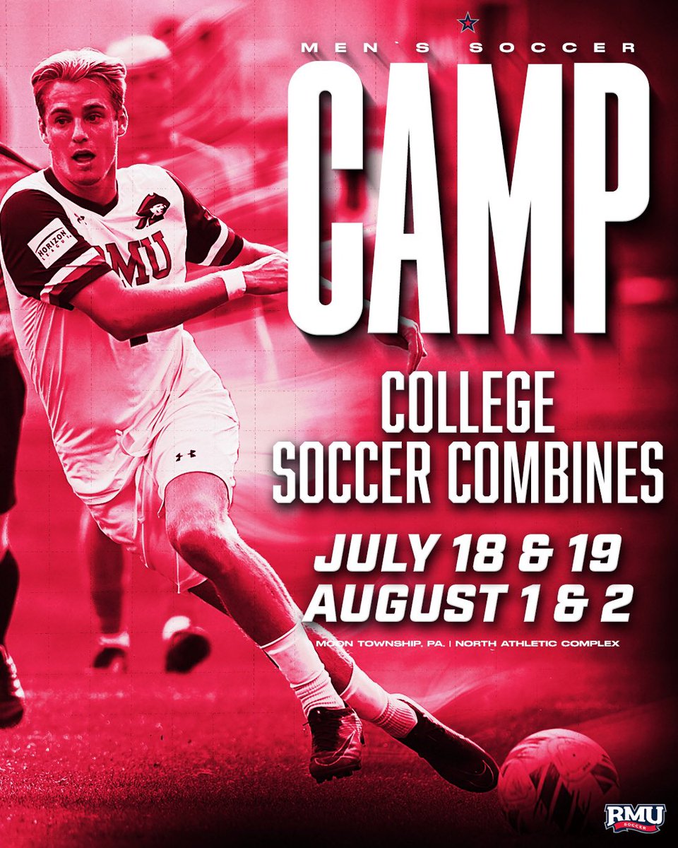 Still time to register for our remaining College Soccer Combines on July 18-19 or Aug 1-2! Come work with our staff and visit our campus. 

Register here: …tmorrismenssoccercamps.totalcamps.com/Content/74392