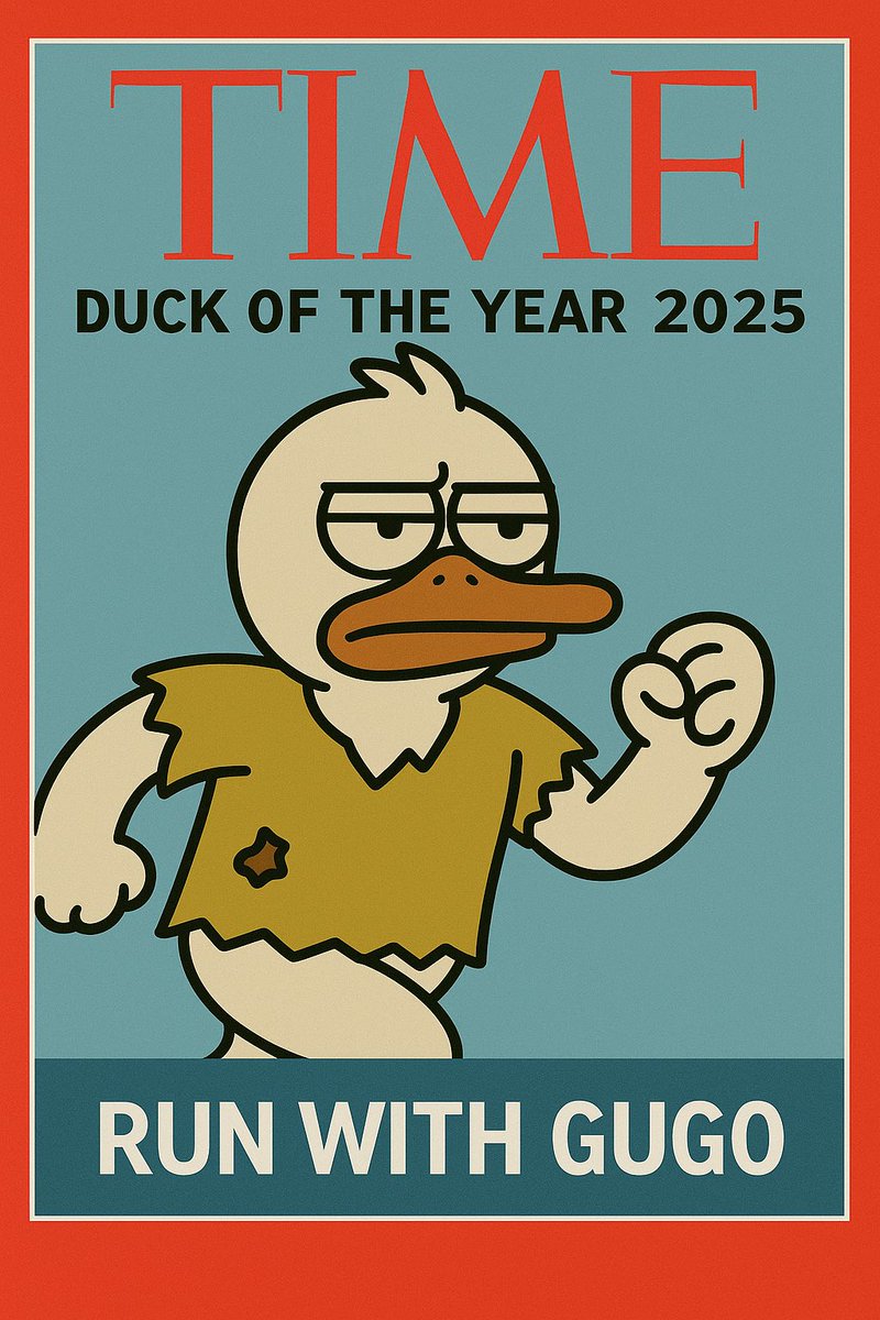 It’s official

<a href="/runwithgugo/">Gugo</a> is the Time Duck of the year 2025.

Do you Run with Gugo