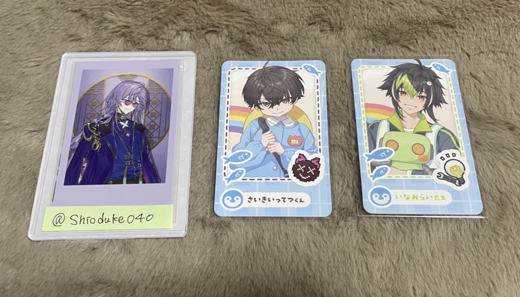 Shioduke040's tweet photo. 【交換】にじさんじ エイプリルフール ようちえん 幼稚園 ランダムフォト風カード チェキ

譲 : 画像1枚目
求 : 画像2枚目

各1で求めております。
郵便交換のみ
検索からでもお気軽にお声がけください。 https://t.co/EI0w5MzmQ5