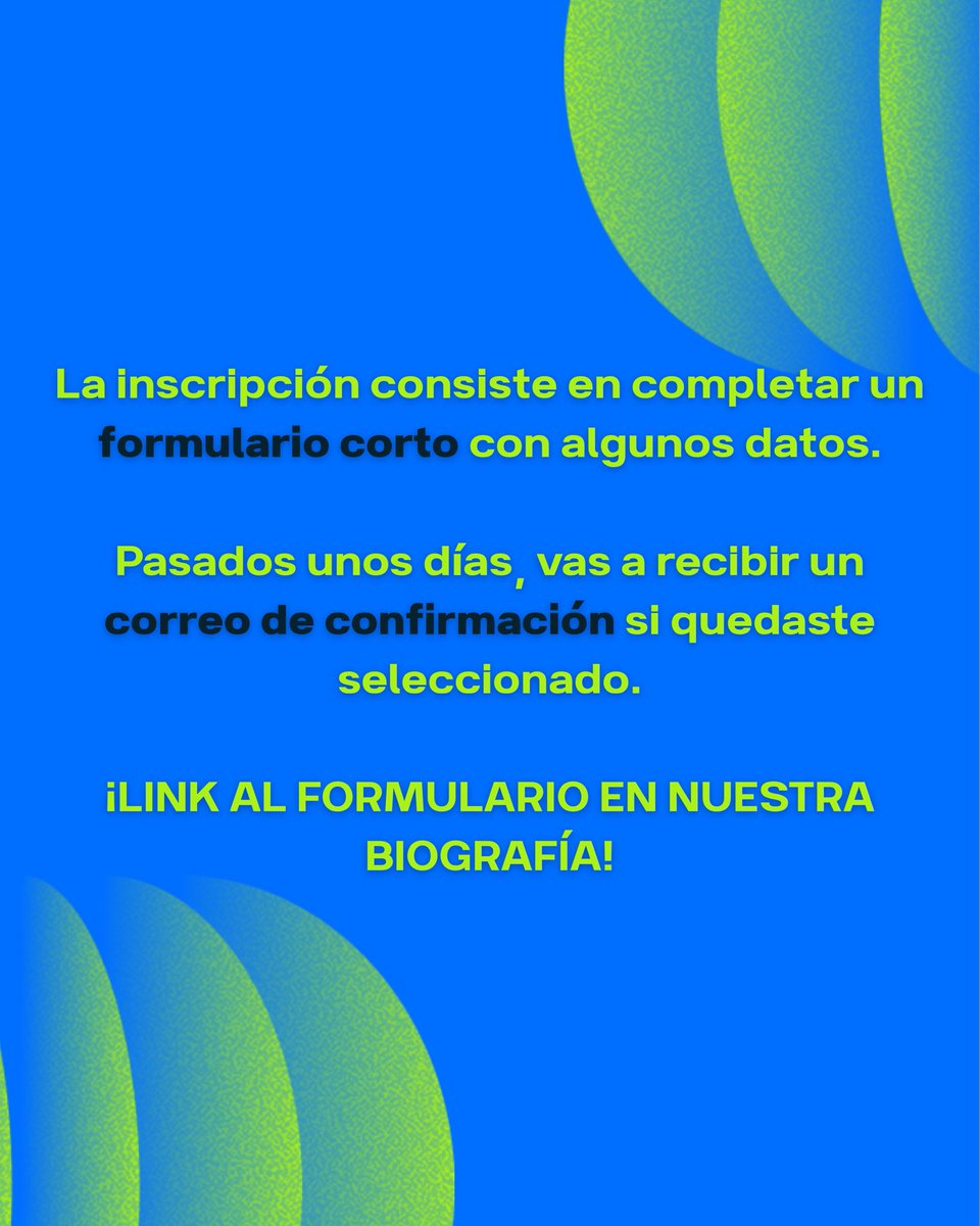 Cryptopall_'s tweet image. ‼️Abrieron las inscripciones ‼️ Los primeros 100 anotados participan de un sorteo el día del evento 👀👀
📅 Sábado 9 de agosto
📍Parque de Innovación
Entrada GRATUITA en forms.gle/6d2d3UuS7hcbvP… o usá el link en nuestra biografía!!