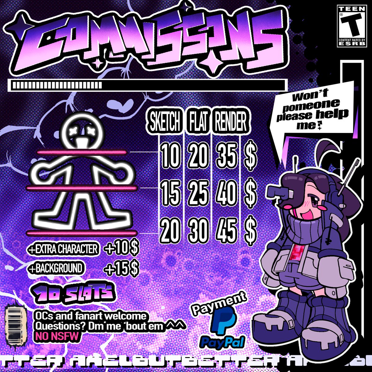 AxelButBetter's tweet image. ATTENTION! ATTENTION!
*They* will drop this guy in quicksand soon, the only way to save him is by giving me money, so I’m opening c0mms :) if you happen to be interested, you can DM me, anything is appreciated ^^ (examples in thread 🧵 )