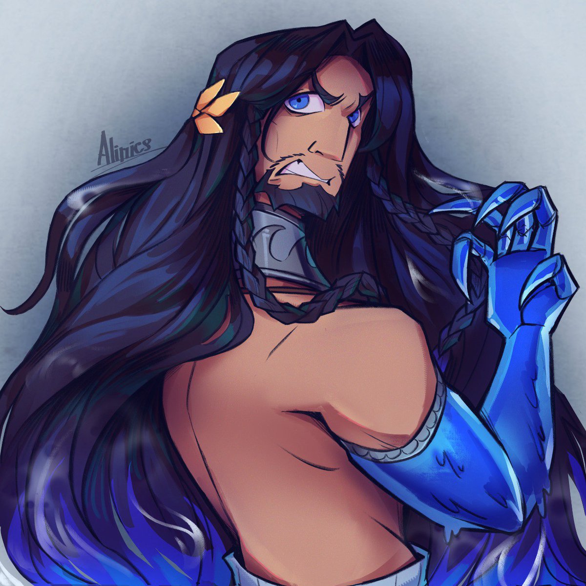 alinics_hmm's tweet image. Poseidon design by Neal illustrator
#epicthemusicalfanart #poseidon