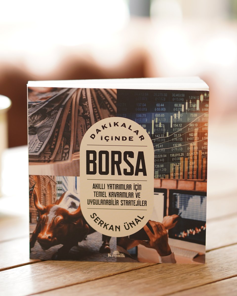 Serkan Ünal’dan (<a href="/degeryatirim/">Serkan Ünal</a>) Dakikalar İçinde Borsa; temel kavramlardan yatırımcı psikolojisine, endekslerden fonlara borsaya dair bilinmesi gereken her şeyi sade dili ve dikkat çekici görsellerle anlatan kapsamlı bir rehber…

🔗: kronikkitap.com/kitap/dakikala…
