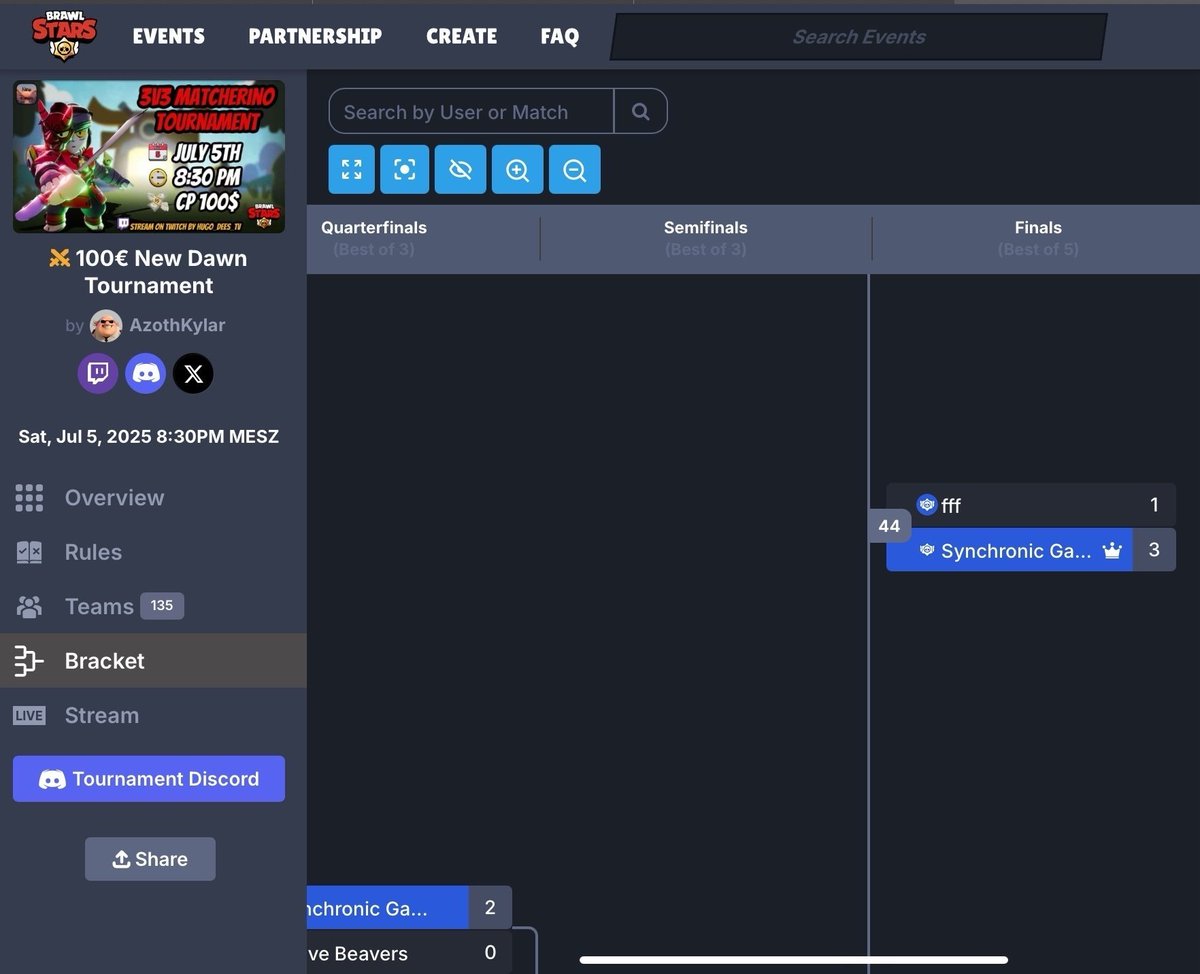 100€ Matcherino win gg to the best players I could have their results are impressive <a href="/IzanaBs_/">Izana</a> <a href="/Ruffy_Bs/">Ruffy</a> and <a href="/junglebs_/">Jungle265</a> and thx to <a href="/Ray092Bs/">Ray092</a> for coach them 🫡