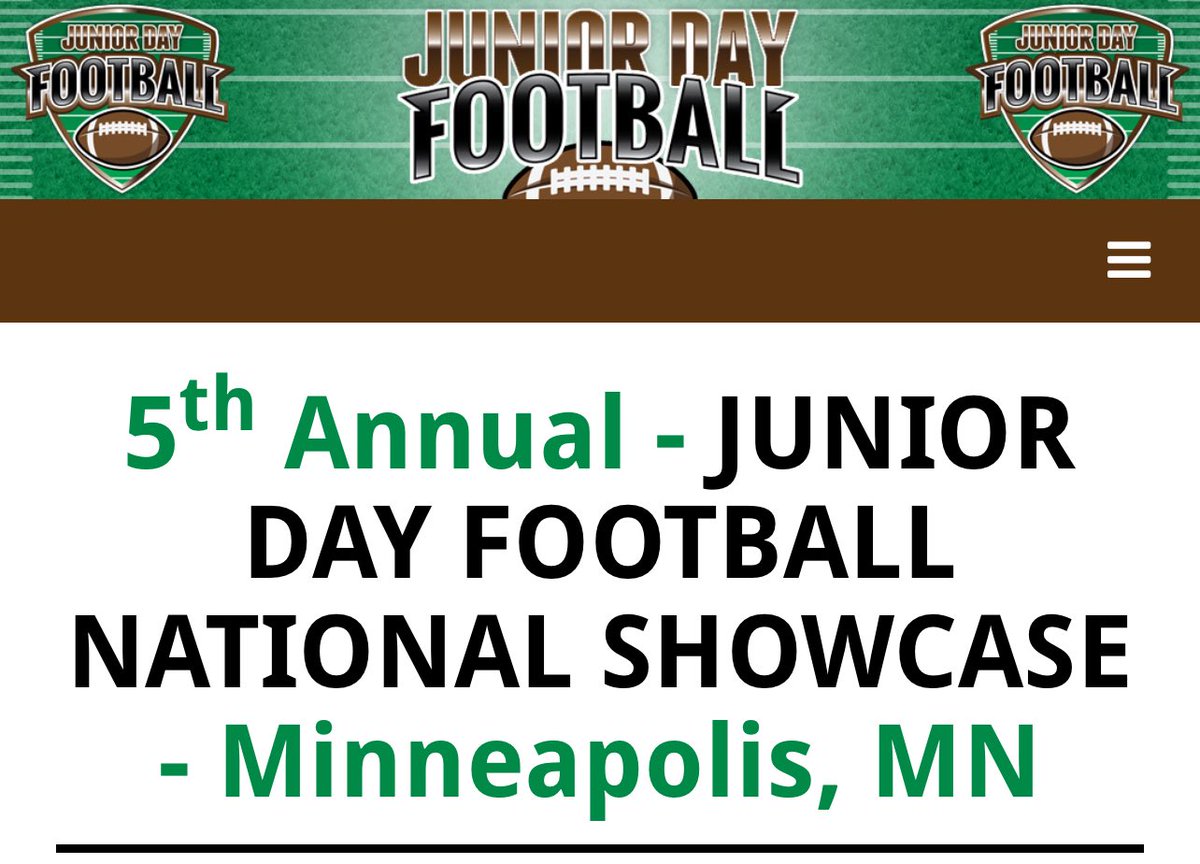 jaydinphillips1's tweet photo. I’m excited to announce that I’ll be attending the Junior Day Football Camp in Minnesota one week from today. Grateful for the opportunity—praying for safe travels and ready to show out. #JuniorDay #TrustTheWork #blessed. https://t.co/6rZ2PNuwaW