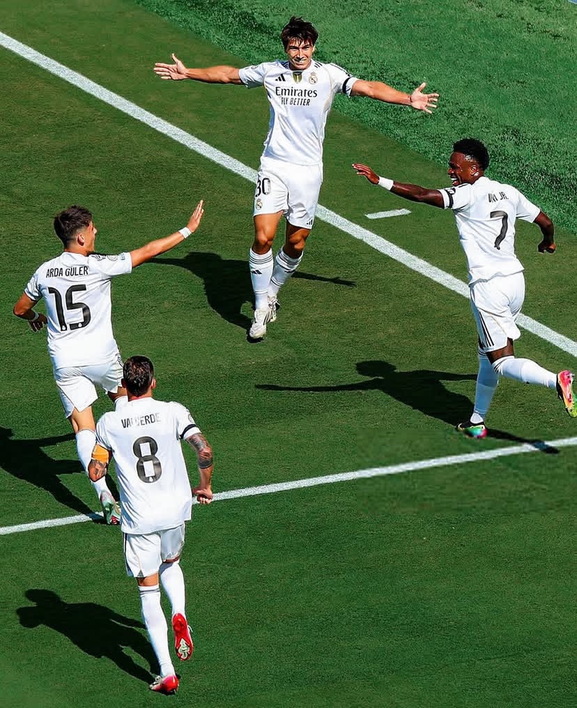 🚨 Arda Güler via IG: "We want to give our fans a team they will be proud to watch. 2 more to go. Hala Madrid."