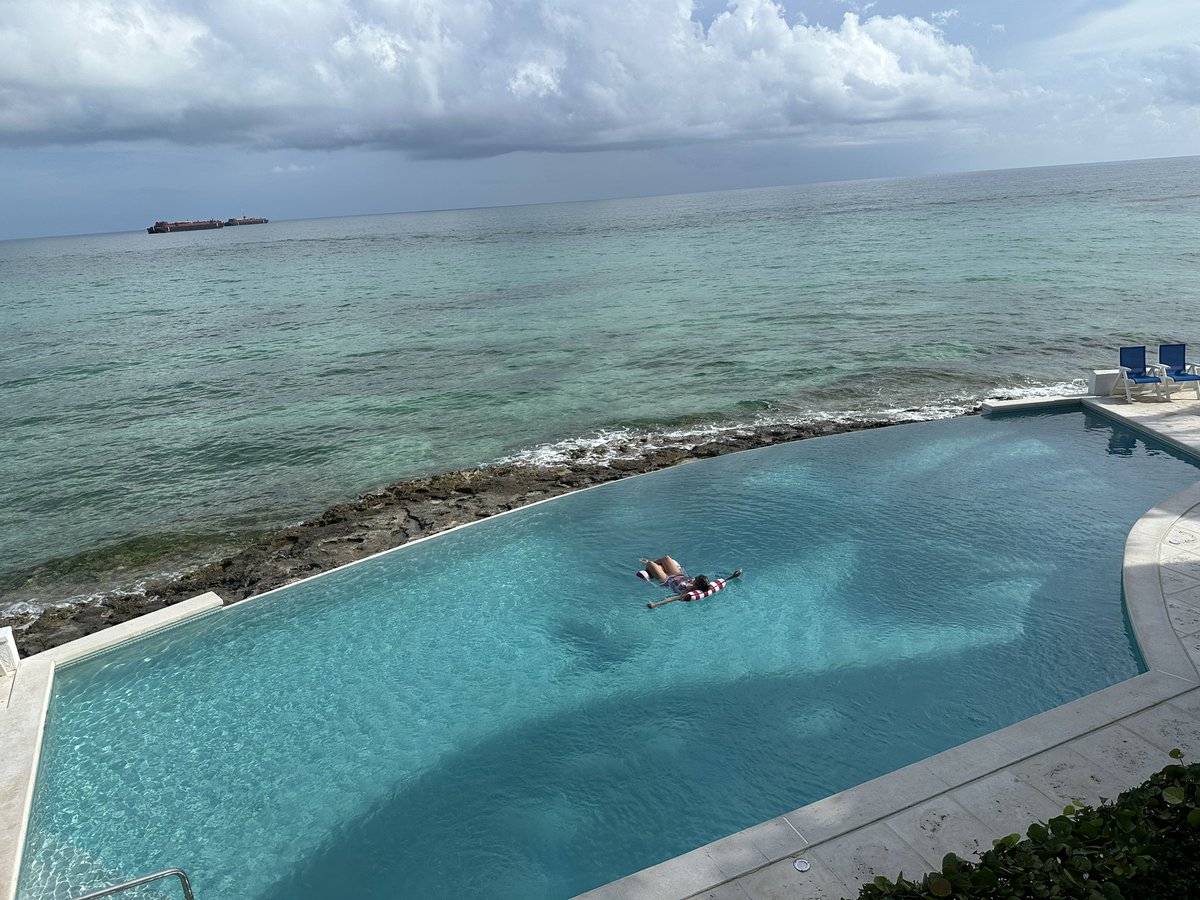 My Bride. Seven years ago she said let’s find a place that’s right on the ocean and remote where we can just chill. ✅🇧🇸