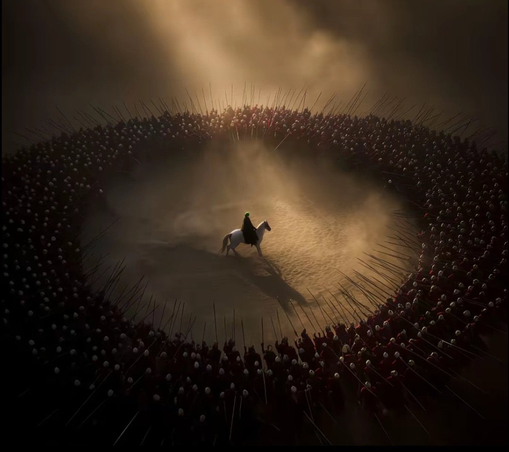 السَّلَامُ عَلَى الْمُحْتَسِبِ الصَّابِرِ،.
السَّلَامُ عَلَى الْمَظْلُومِ بِلَا نَاصِرٍ،💔🏴
#١٠محرم #عاشوراء_١٤٤٧ #كربلاء