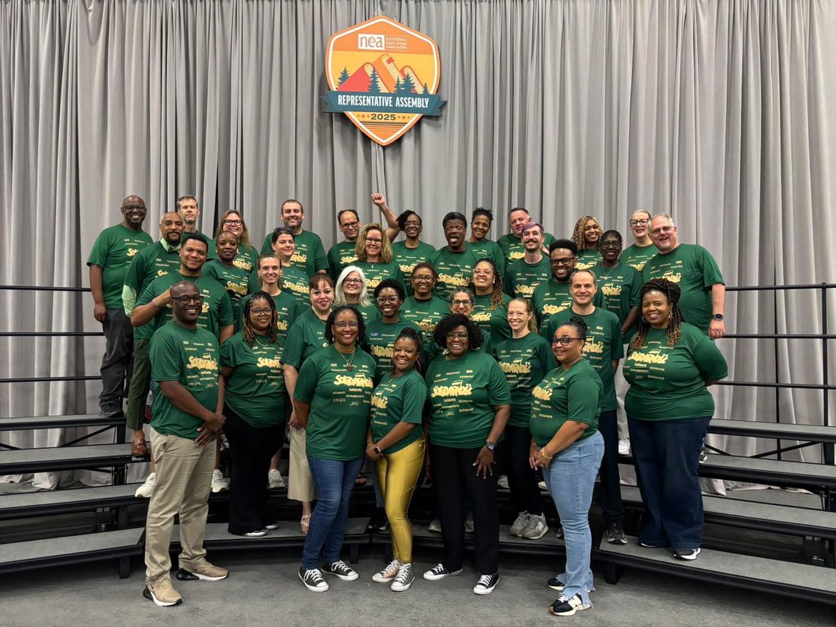 Our CEA Delegates to the 2025 NEA Representative Assembly are working hard for  the members of the Columbus Education Association! #NEARA2025