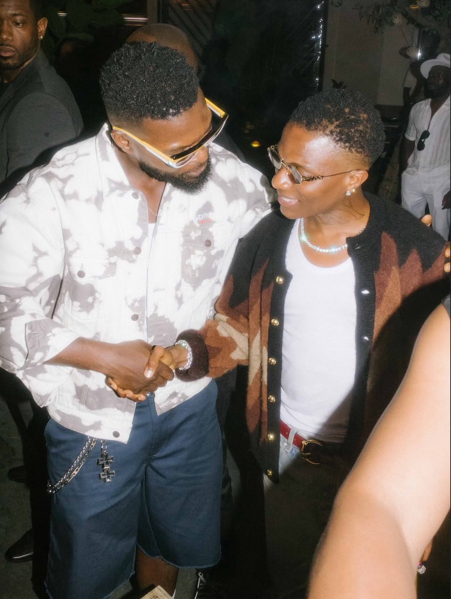 Wizkid and DJ Tunez in LA ❤️