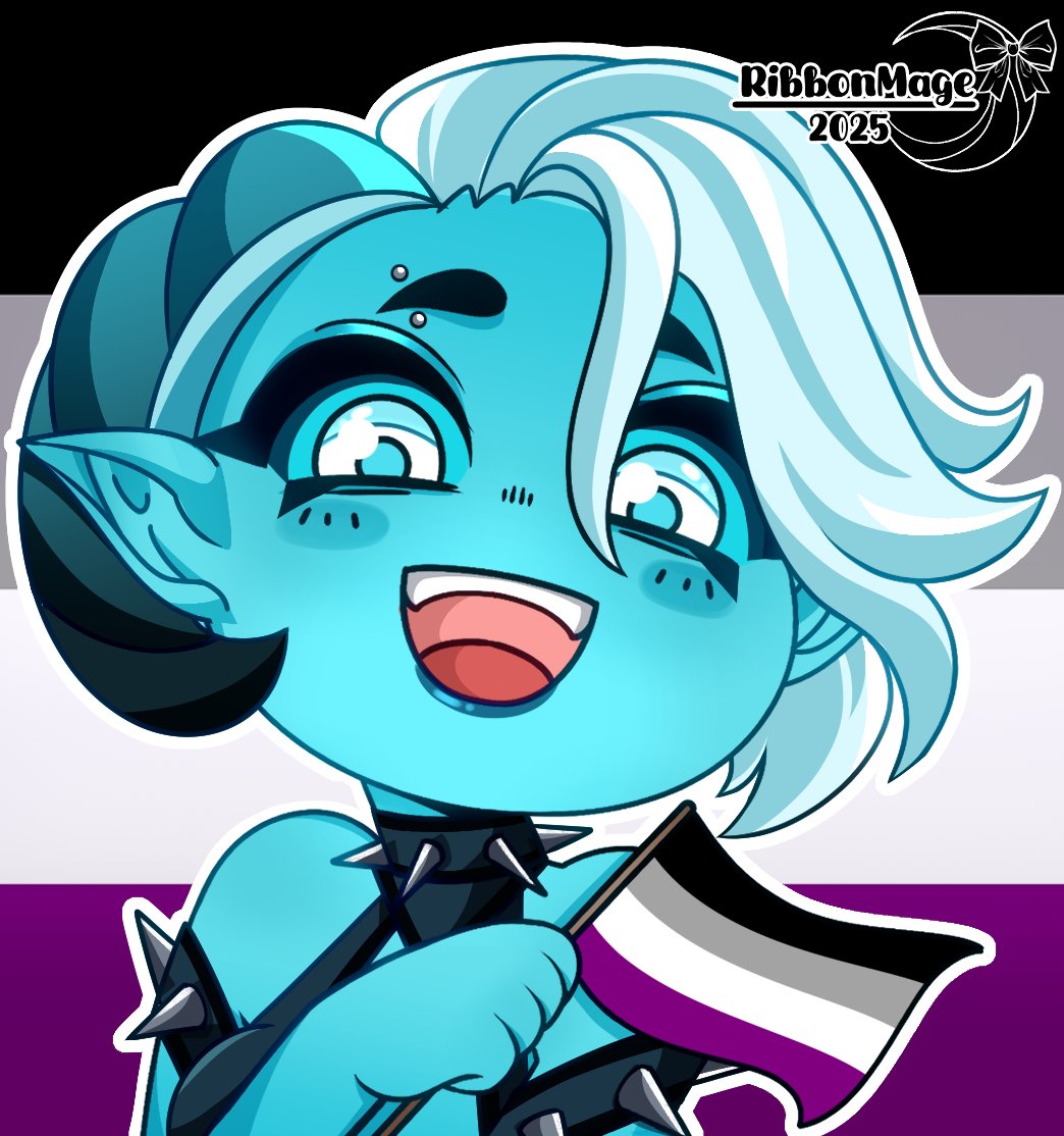 ribbonmagearts's tweet photo. A few pride flag chibis from June! 🌈✨

#illustration #oc #ych https://t.co/fFvoyXZZVF