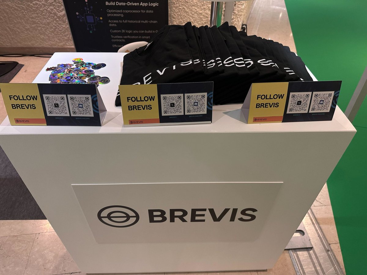 Brevis (@brevis_zk) on Twitter photo 🤝 <a href="/EthCC/">EthCC - Ethereum Community Conference</a> never disappoints and 2025 Cannes is no different! Being able to help sponsor the conference and speaking about Pico in front of so many builders = dream combo.
🚀We are super thankful to have been invited to speak and look forward to the future! 🤝 <a href="/EthCC/">EthCC - Ethereum Community Conference</a> never disappoints and 2025 Cannes is no different! Being able to help sponsor the conference and speaking about Pico in front of so many builders = dream combo.
🚀We are super thankful to have been invited to speak and look forward to the future!
