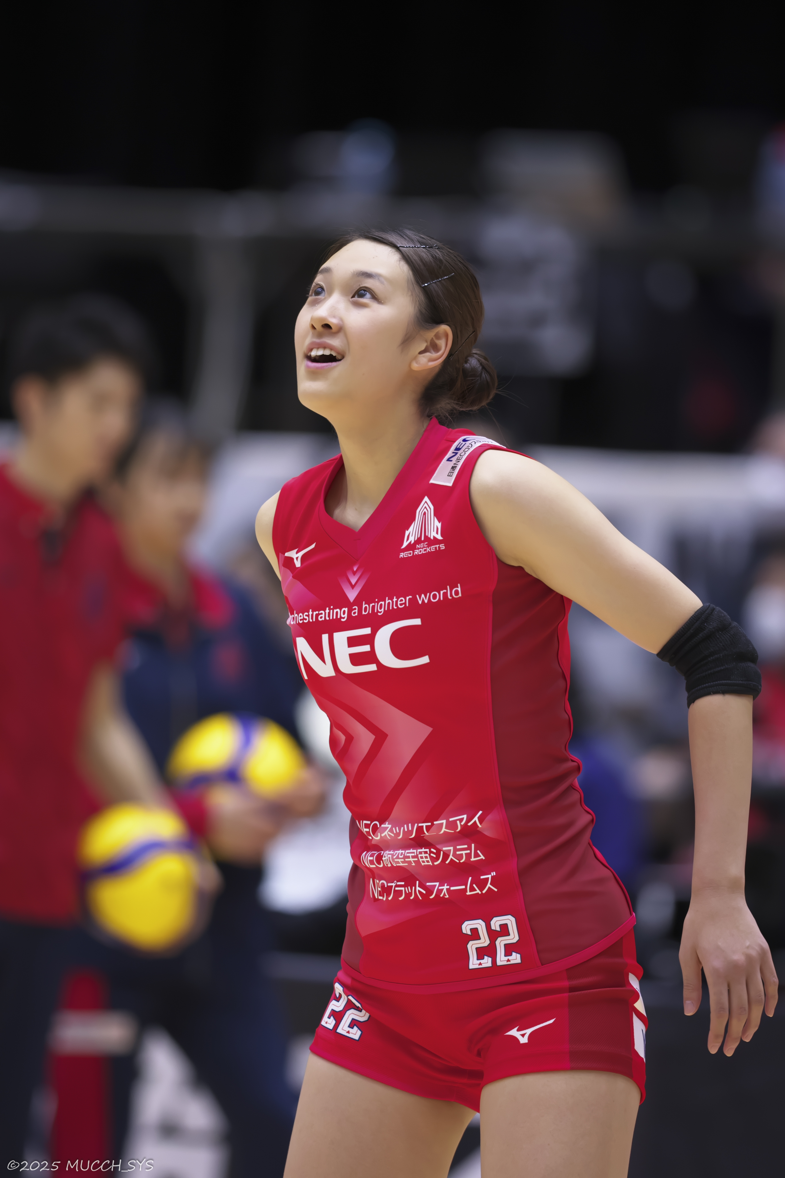 NECレッドロケッツ 佐藤淑乃 2025 ユニフォーム Lサイズ 佐藤淑乃選手