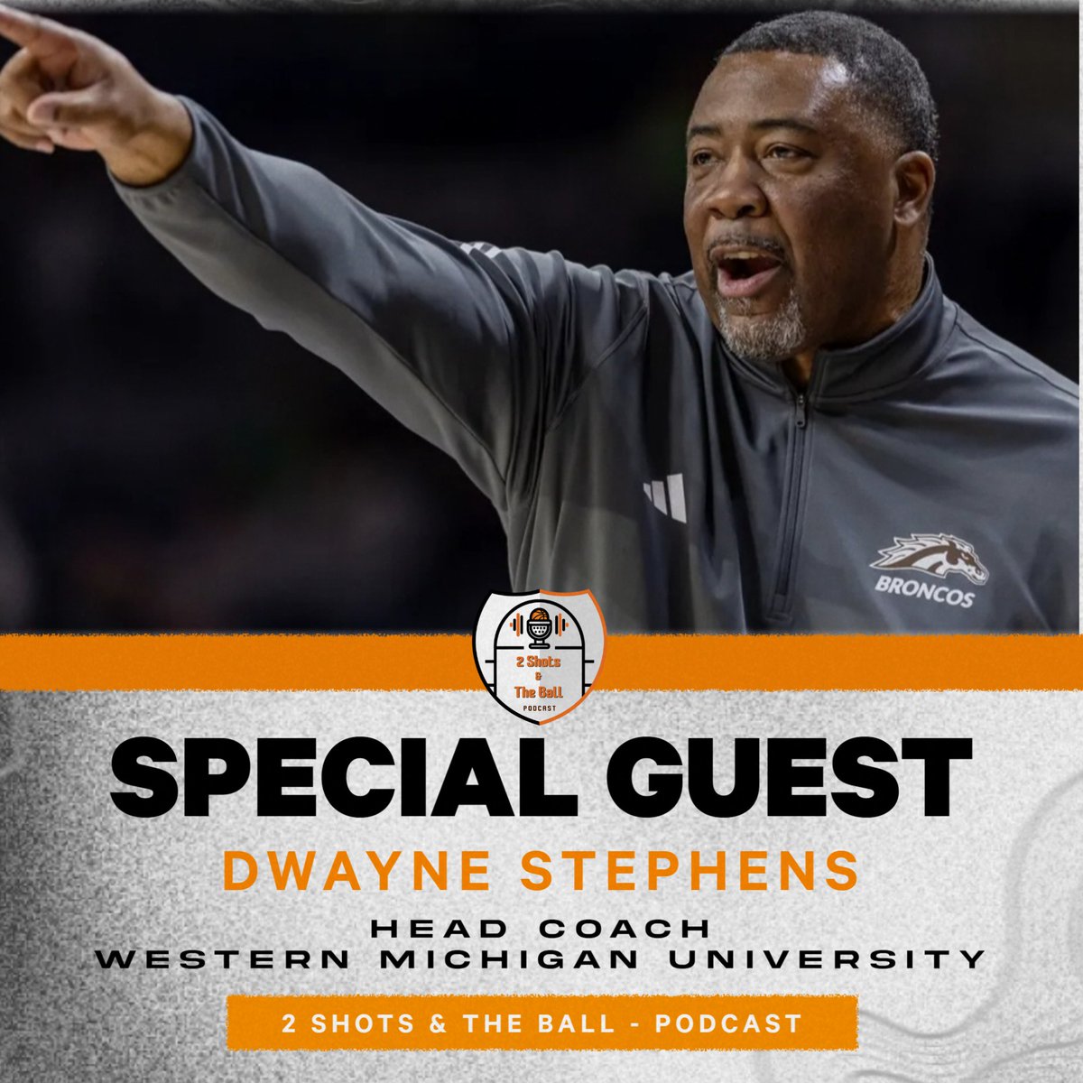 2ShotsAndBall's tweet image. Next week we will be joined by Western Michigan University head coach Dwayne Stephens!!
#CollegeBasketball #Coach