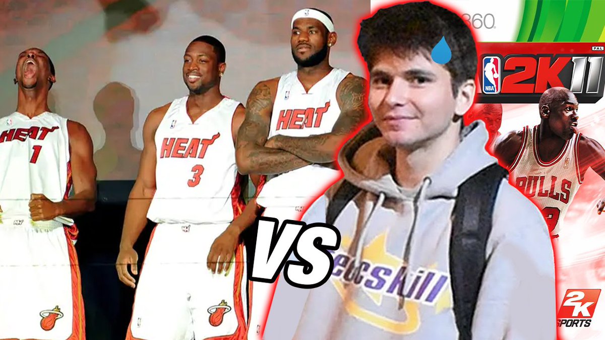 Kony20XX's tweet image. Live w 2k11 playoffs vs the overpowered ass Miami Heat trying to channel the powers of JJ Barea 🏀🙏
Playing the full series out win or lose
twitch or youtube /Kony20XX