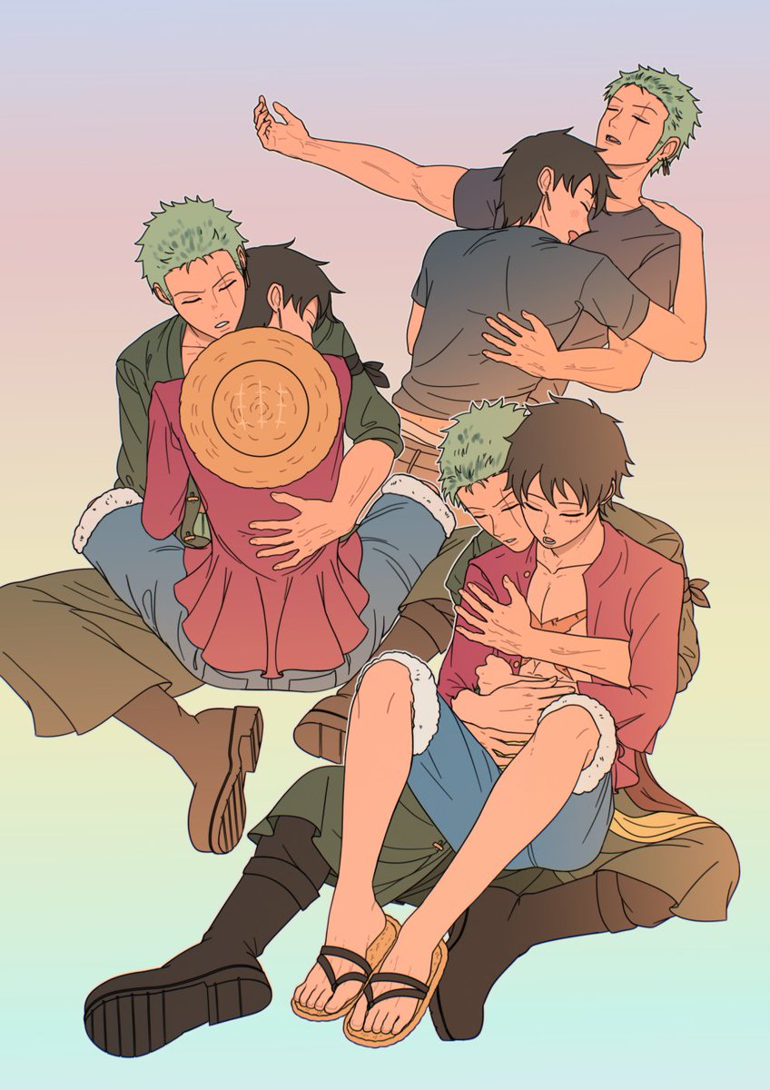 💚❤️💤 

#ZoLu #ゾロル