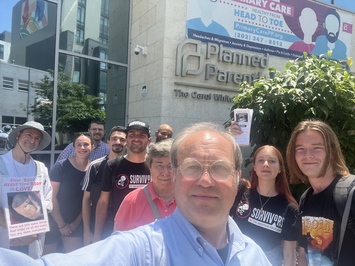 Michael New (@michael_j_new) on Twitter photo The demons were out in full force today!
A bicyclist spit on one sidewalk counselor
A neighbor used a hose to squirt water on another sidewalk counselor
Undaunted, DC’s pro-life street team built a culture of life by sidewalk counseling outside the 
DC Planned Parenthood The demons were out in full force today!
A bicyclist spit on one sidewalk counselor
A neighbor used a hose to squirt water on another sidewalk counselor
Undaunted, DC’s pro-life street team built a culture of life by sidewalk counseling outside the 
DC Planned Parenthood