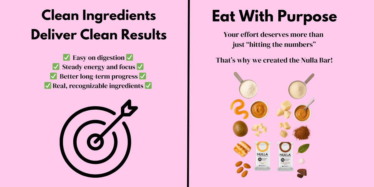 You’re doing everything right, so why don’t you feel right? 🤔

Just because you hit your macros doesn’t mean your body is thriving. From gut health to hormones, quality matters. 🙌💥
❌ Artificial sweeteners
❌ Low-grade protein
❌ Processed oils

✅ Real food ingredients
✅