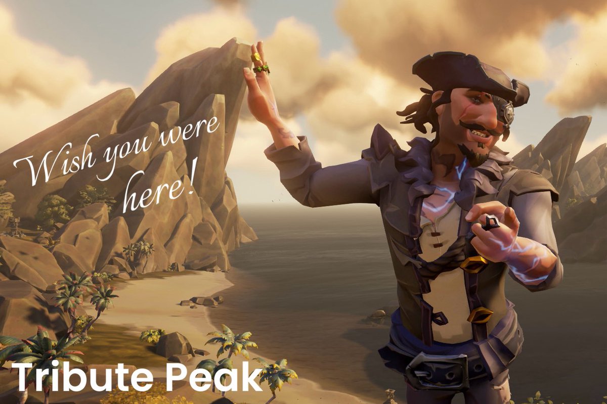 Padox08SoT's tweet image. Just for laughs, I had taken my original SoTShot submission and turned it into a Post Card lol.
Thought you all might appreciate the silliness of it lol.
#SeaOfThieves
#BeMorePirate