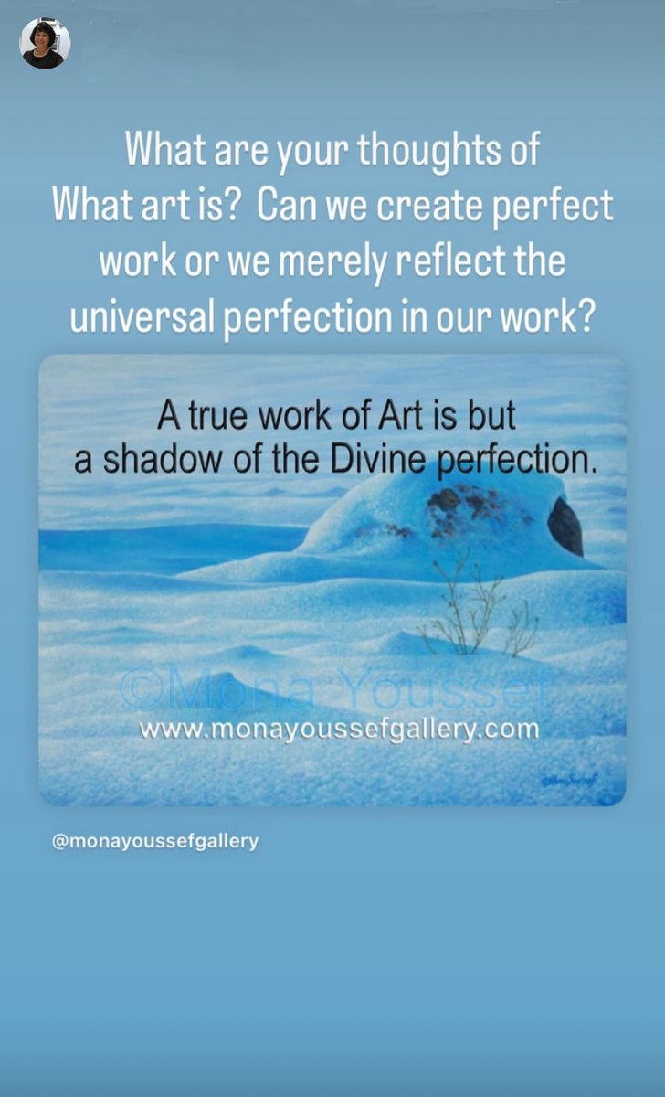 Art with no words but only profound feelings and inner thoughts expressed in my oil painting “ Covered with Snow”