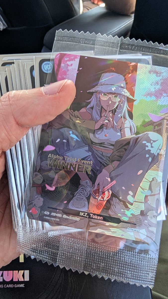 Mechanics are super fun <a href="/AzukiTCG/">Official Azuki TCG</a> 🔥

Thanks <a href="/JCM1117/">Jonathan Chao</a> for the sick trial event