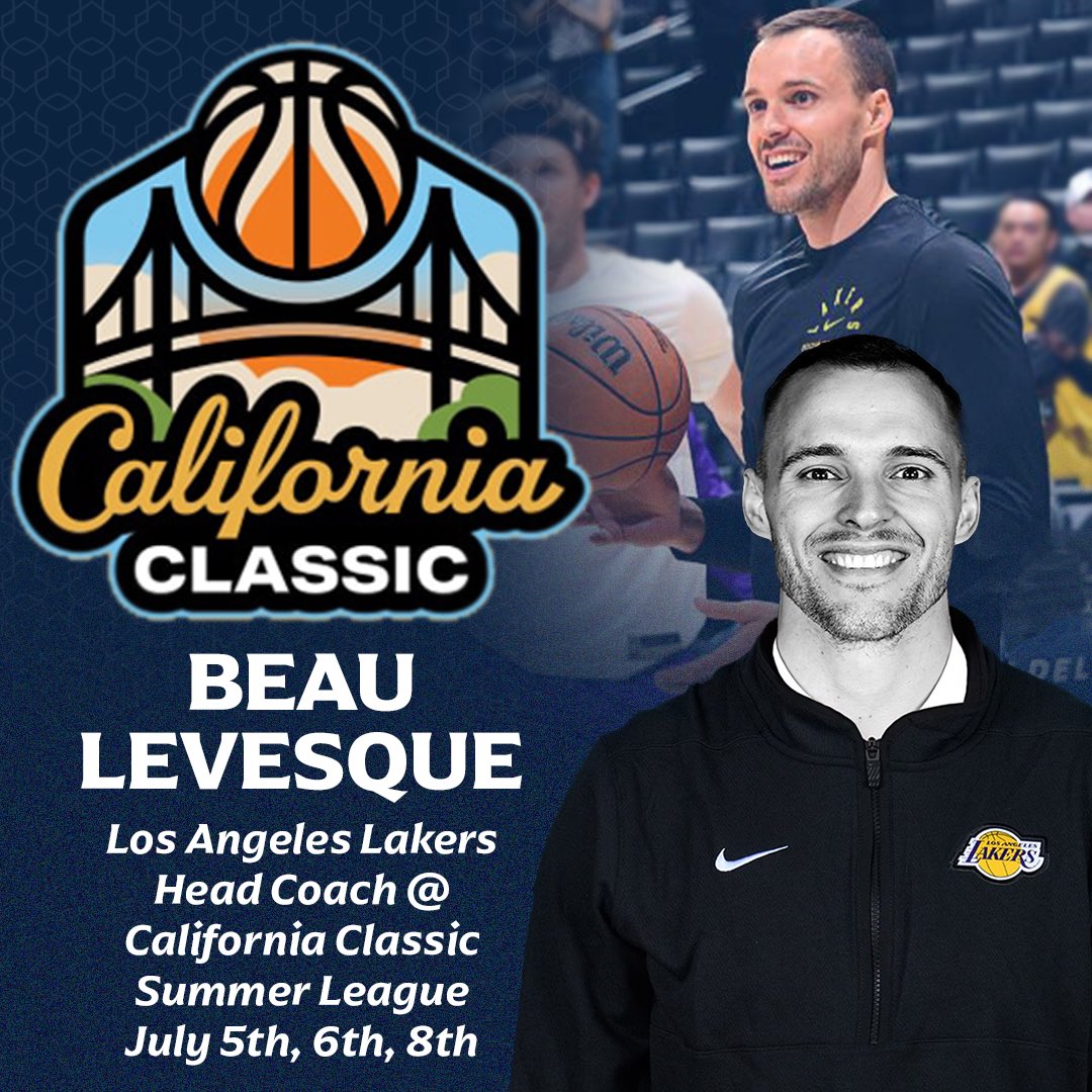 Saint Mary's Hoops (@saintmaryshoops) on Twitter photo Good luck to our guy Beau Levesque ‘16 who is coaching the <a href="/Lakers/">Los Angeles Lakers</a> in the 2025 California Classic Summer League games! 🏀
#GaelsRise Good luck to our guy Beau Levesque ‘16 who is coaching the <a href="/Lakers/">Los Angeles Lakers</a> in the 2025 California Classic Summer League games! 🏀
#GaelsRise