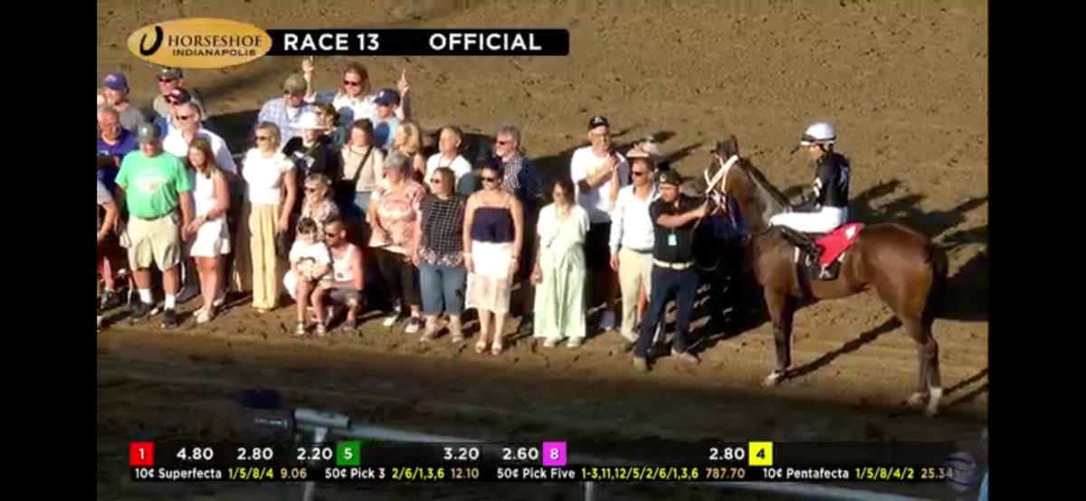 <a href="/jonathanstettin/">#P6K</a> On another note, I have micro shares in a MyRacehorse filly by Too Darn Hot, Brad Cox trainee named Elite Heat. She graduated today on the lawn at Indy in the 13th. Very happy and think she’s got a little talent.