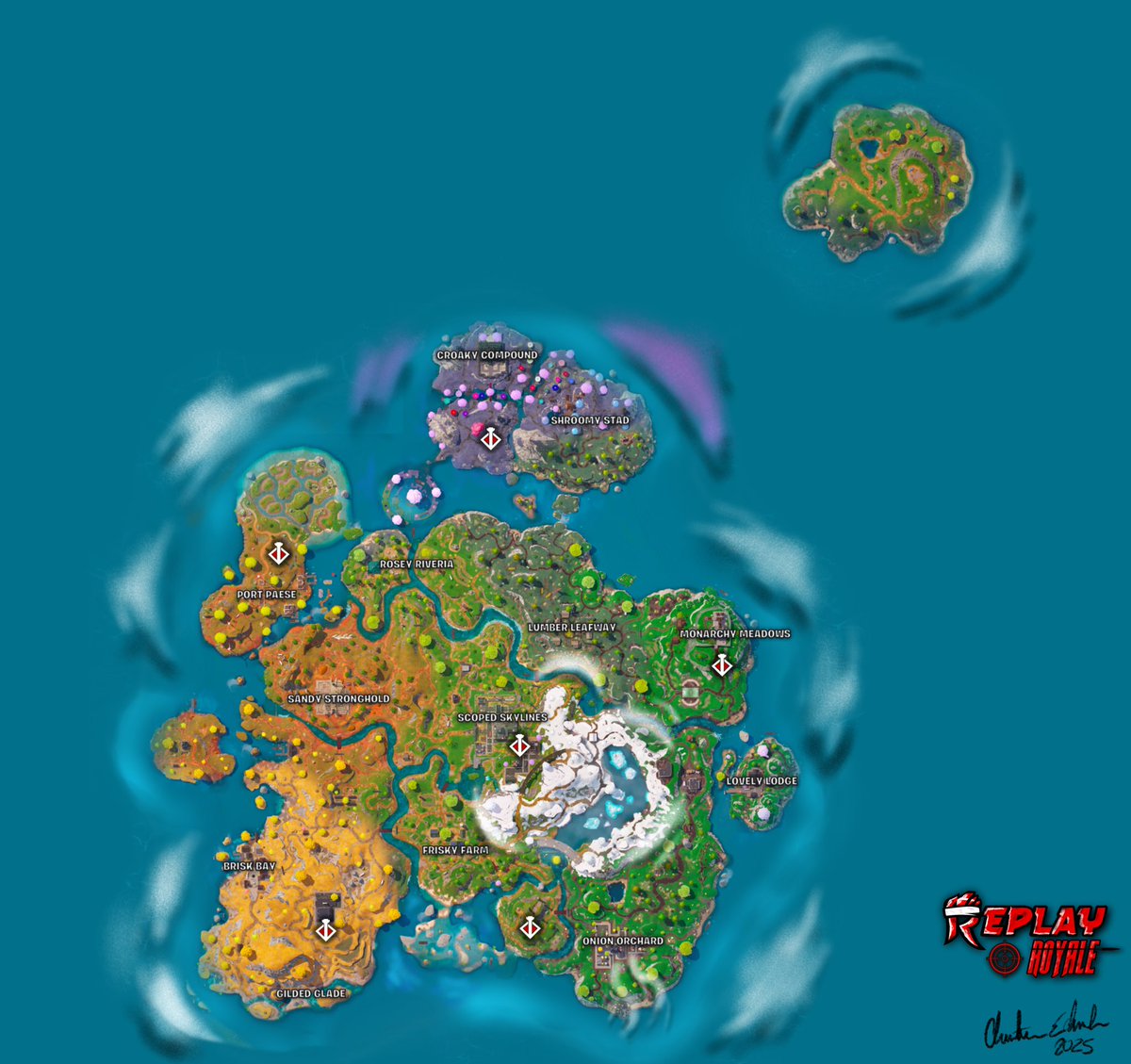 Replays's tweet image. My Reload Inspired Map “Replay Royale” Releases July 7th! Super EXCITED!
Who’s going to be grinding it?!👀